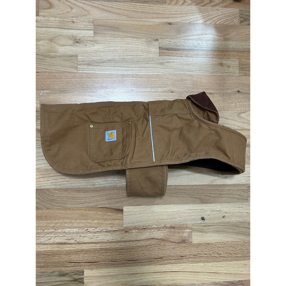 Carhartt Chore Coat Dog Vest Medium Brown Duck Workwear Aesthetic